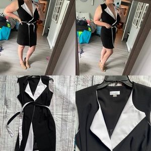 Calvin Kline wrap dress